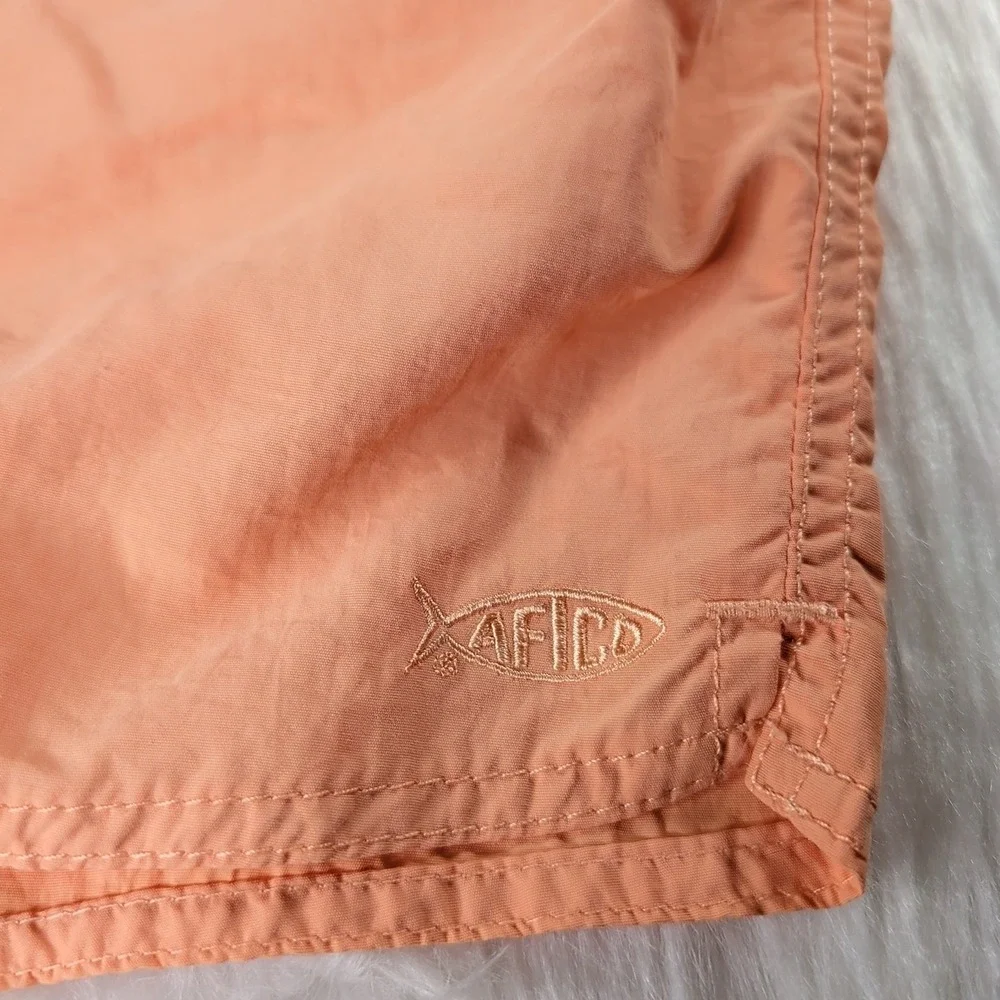 AFCO Men's Lined Swim‎ Shorts Size Large NWT Orange